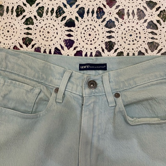 LEVI'S MADE&CRAFTED HIGH RISE JEANS CIGARETTE LMC STARRY SKIES size 27 - Picture 6 of 8